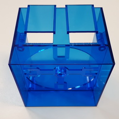 Twilight Zone Clock Housing - Blue