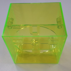 Twilight Zone Clock Housing - Yellow