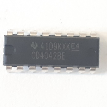 4042 CMOS Quad Clocked "D" Latch - 4042