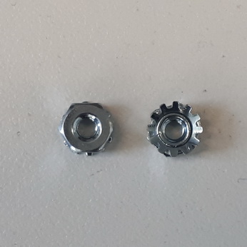 Nut #6-32 keps - 4406-01128-00 Stainless