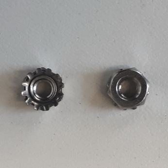 Nut #8-32 keps - 4408-01128-00 Stainless