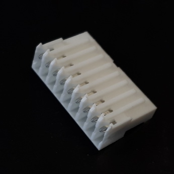 0.100" IDC 9-Position Connector Housing