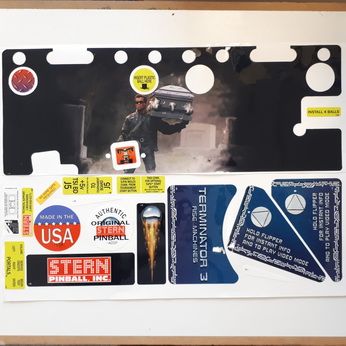 Terminator 3  Decal Set - 802-5000-79