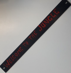 Guns N Roses Custom Back Wall Plastic - 830-5049-55