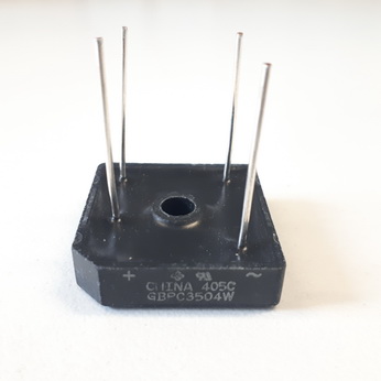 Bridge Rectifier - 35Amp 400V Wire Leads