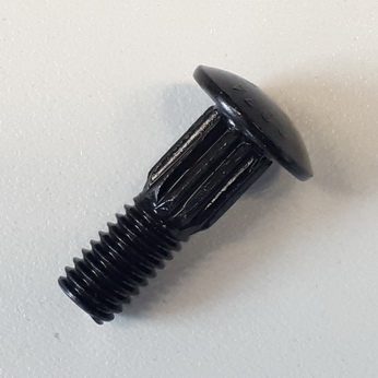 Bolt Carriage 3/8-16 x 1-1/4" Ribbed Neck - 4322-01176-20B