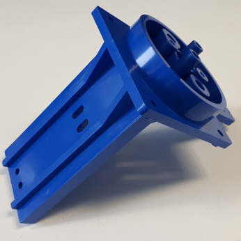 Pop Bumper Housing Blue - DE / Sega / Alvin G - 545-5100-00
