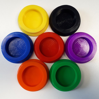 Silicone Leg Leveler Casters - Set of 4