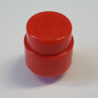 Red Opaque Flipper Button Bally / Stern - C-905