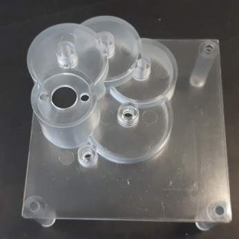 Twilight Zone Clock Plastic Back Panel - 03-8834