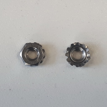 Nut #10-32 keps - 4408-01129-00 Stainless Steel
