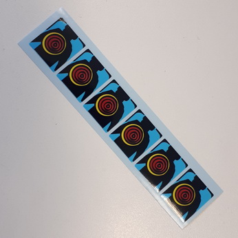 Lethal Weapon Target Decal Set - 820-5136-01