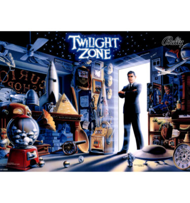 Twilight Zone - Mirrored Translite-To-Backglass (Standard)