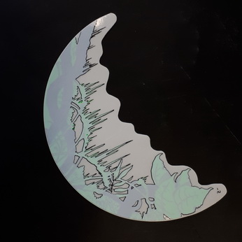 Creature Playfield Window Bottom Decal - 31-1711-6