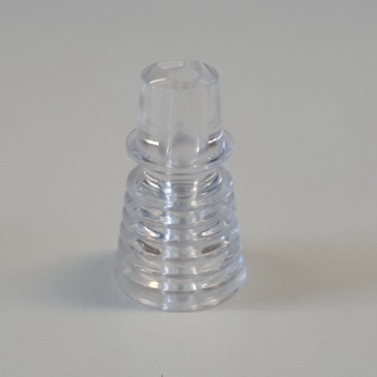 Post Clear Finned 1-3/16" - C-952