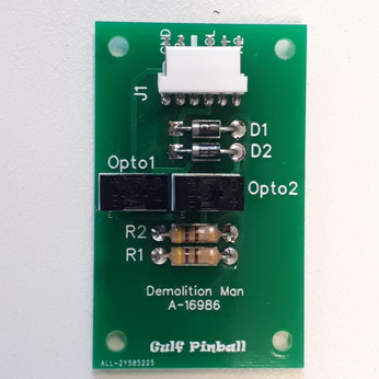 Demolition Man Cryoclaw Opto Board - A-16986