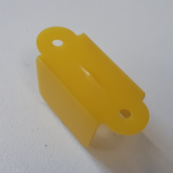 Lane Guide Opaque Yellow 1-1/2" Double Sided - A-9394Y