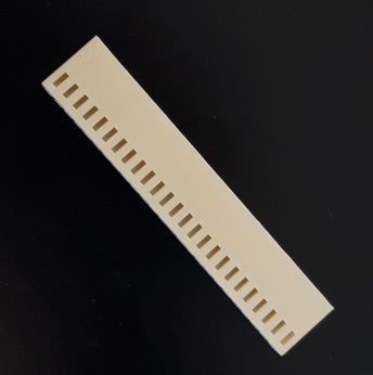 0.100 25 Pin Generic Connector Housing