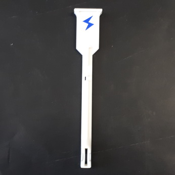 Drop Target White Hooded Blue "S" - 13A-20-2
