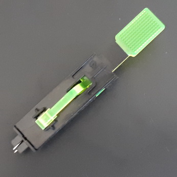 Data East/Sega -  Modular Target Oblong Front Mount Fluorescent Green - 500-6138-11