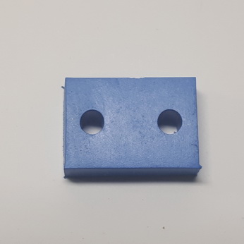 Blue Rubber Pad Stern - 626-5077-00