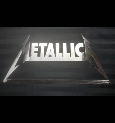 Metallica Plasma Cut Steel Topper