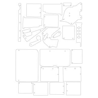 Playboy (Stern) Clear Plastics Set - 830-5989-XX