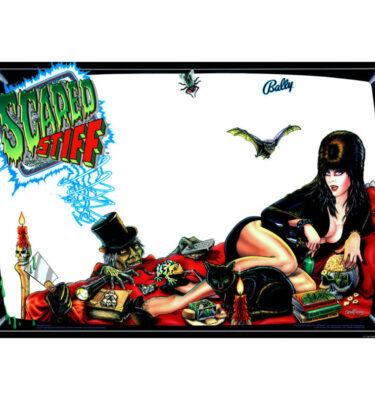 Scared Stiff - Mirrored Translite-To-Backglass