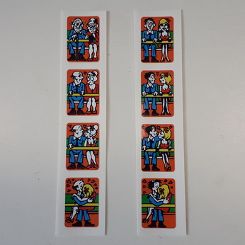 Ferris Wheel Decal Set (8) - 31-2-50012-3