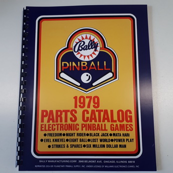 Bally Parts Catalog 1979