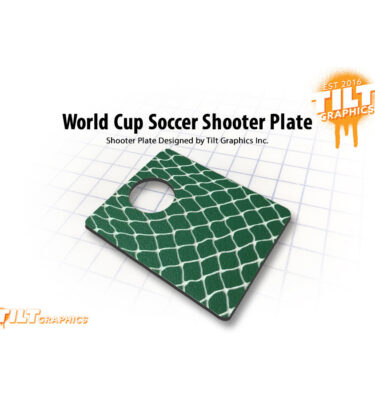 World Cup Soccer Shooter Plate