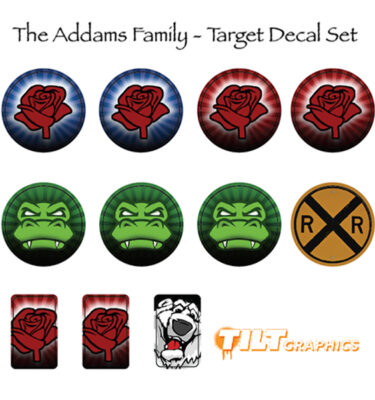 Addams Family - Target Decals