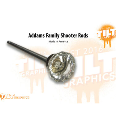 Addams Family Glass Door Knob Shooter Rod