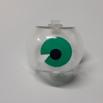 Clear Green Eyeball - Roadshow - A-19257-2CL
