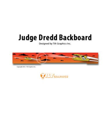 Judge Dredd - Backboard Decal