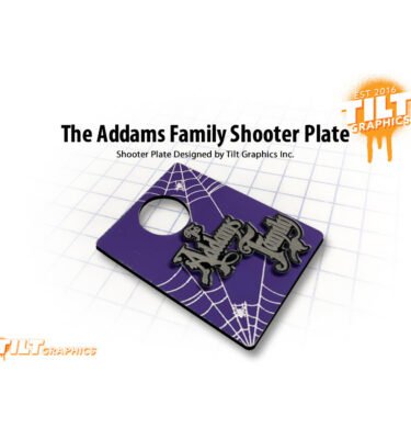 The Addams Family Shooter Plate
