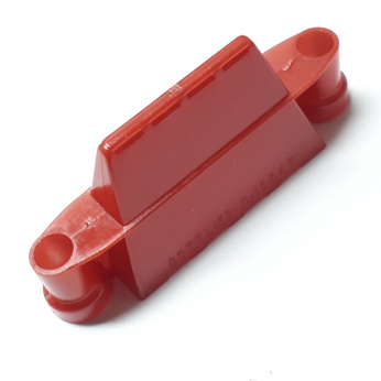 Lane Guide 2” Hole 2 Hole Mini – Tent Style Opaque Red - C15647R