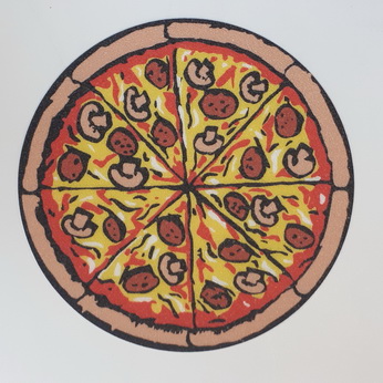 Teenage Mutant Ninja Turtles Pizza Decal - 830-5608-00
