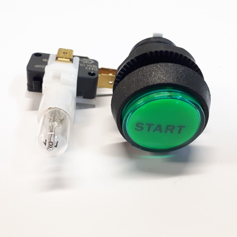 Button Assembly Green - "Start" - 20-9663-2