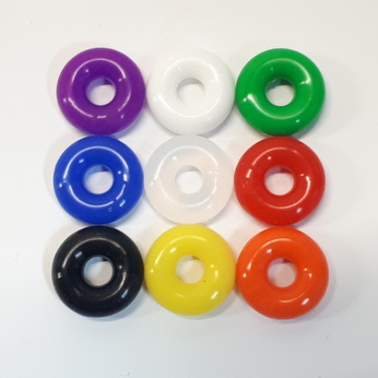 Perfect Play­ 3/16" Silicone Rubber Ring - Various Colors