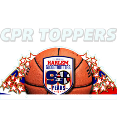 Harlem Globetrotters Anniversary CPR Topper