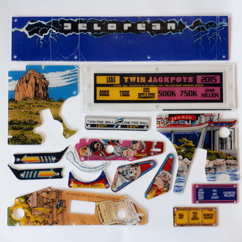 Back to The Future Plastic Set - NOS - 830-5416-XX