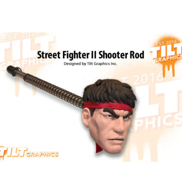 Street Fighter II RYU Shooter Rod