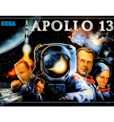 Apollo 13 Custom Mirrored Backglass