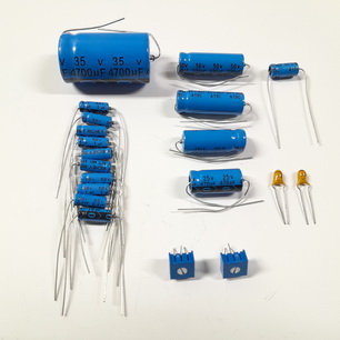 Bally/Midway Squawk & Talk Sound Board Capacitor Repair Kit