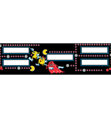 Mr & Mrs Pac Man Marquee with Custom Mirroring