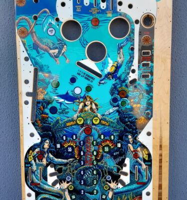 Bally Fathom CPR Silkscreened Playfield - New