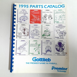 Gottlieb Parts Catalog 1995 - Used