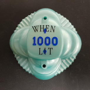 Pop Bumper Cap - Williams EM "1000 When Lit" Blue - NOS