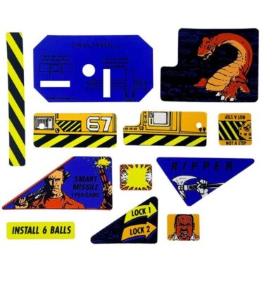 Last Action Hero Decal Set - 820-6101-00